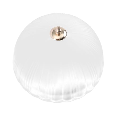 HORIALENCE Dekorativer Glas lampenschirm mit Mattierung und Wassermelonen muster Stilvoller Lampenschirm für Tischlampe Deckenleuchte und Nachttisch Blendfreies Licht Vielseitig Einsetzbar von HORIALENCE