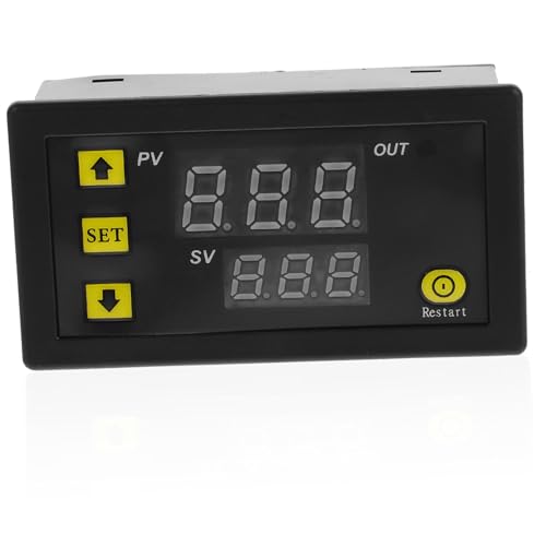 HORIALENCE Digitaler Temperaturregler Modul Dc Kompakte Zeitschaltuhr für Autos mit Hochpräzisem Sensor und Digitaler Anzeige für Einfache Installation und Nutzung HORIALENCE Digitaler Temperaturregler Modul Dc Kompakte Zeitschaltuhr für Autos mit Hochpräzisem Sensor und Digitaler Anzeige für Einfache Installation und Nutzung von HORIALENCE
