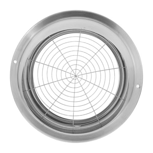 HORIALENCE Edelstahl Vent Hood Cover Kugelförmiger Outdoor Abluftventilator Abdeckung Für Dunstabzugshaube Vielseitig Atmungsaktiv Robust Zur Verbesserung Der Luftzirkulation von HORIALENCE