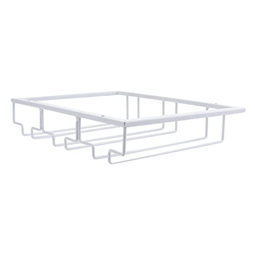 HORIALENCE Edelstahl Weinbecherhalter Für Küche Mit Mehrschichtiger Aufbewahrungshalterung Abtropfgestell Für Gläser Und Tassen von HORIALENCE