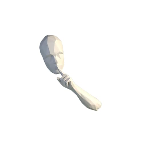 HORIALENCE Geometrisches Origami Papiermodell Ornament Handgemacht Stereoskopisch Perlmuttfarben DIY Wanddekoration für Bibliothek Büro und Wohnräume von HORIALENCE