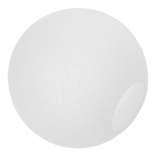 HORIALENCE Glas Lampenschirm Ersatz Kugel Lampenschirm für Fassung Minimalistischer Runder Glas Robust Leicht zu Reinigen Passend für Pendelleuchten und Tischlampen von HORIALENCE