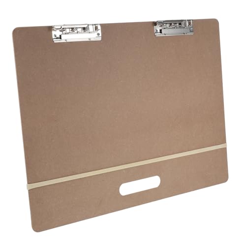 HORIALENCE Handplanungskizze Künstlerhand-zeichenbrett Zeichenbrett des Künstlers Kunsttafel Malbrett Im Freien Künstlerbrett Skizzieren Von Vorräten Reißbrett Tisch-zeichenbrett Eisen Beige von HORIALENCE