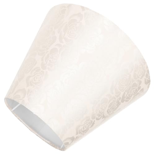 HORIALENCE Jacquard Lampenschirm mit Filigranem Chrysanthemen stickmuster Kunstvoll Gewebter Lampenschirm aus Stoff für Tischlampe Warmes Beige Eleganter Retro stil Einfach zu Montieren HORIALENCE Jacquard Lampenschirm mit Filigranem Chrysanthemen stickmuster Kunstvoll Gewebter Lampenschirm aus Stoff für Tischlampe Warmes Beige Eleganter Retro stil Einfach zu Montieren von HORIALENCE