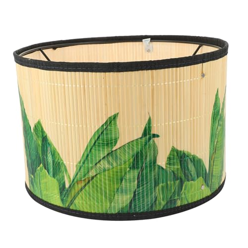 HORIALENCE Japanischer Stil Lampenschirm Vintage Deckenleuchte mit Frischem Druck Eleganter Lampenschutz für Tisch und Stehlampe Grün ohne Stromkabel HORIALENCE Japanischer Stil Lampenschirm Vintage Deckenleuchte mit Frischem Druck Eleganter Lampenschutz für Tisch und Stehlampe Grün ohne Stromkabel von HORIALENCE