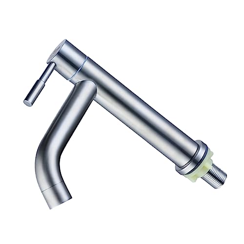 HORIALENCE Kaltwasserhahn für Waschbecken Robuste Badezimmer und Küchenarmatur Langlebig Rostfrei Installieren Design für Stilvolle Wohnräume HORIALENCE Kaltwasserhahn für Waschbecken Robuste Badezimmer und Küchenarmatur Langlebig Rostfrei Installieren Design für Stilvolle Wohnräume von HORIALENCE