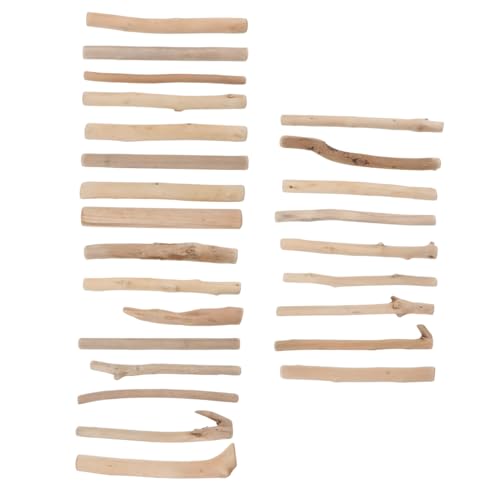 HORIALENCE Kleine Holzsticks für DIY Bastelmaterial für Handgemachte Ornamente und Kreative Projekte von HORIALENCE