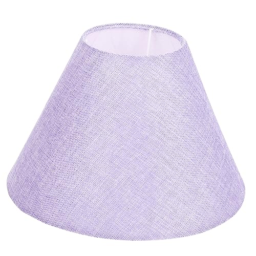 HORIALENCE Kleiner Lampenschirm Leinen für Tisch und Wandlampen Stilvolles Accessoire Lila und Blau Hochwertige Verarbeitung für Zuhause und Hotel HORIALENCE Kleiner Lampenschirm Leinen für Tisch und Wandlampen Stilvolles Accessoire Lila und Blau Hochwertige Verarbeitung für Zuhause und Hotel von HORIALENCE