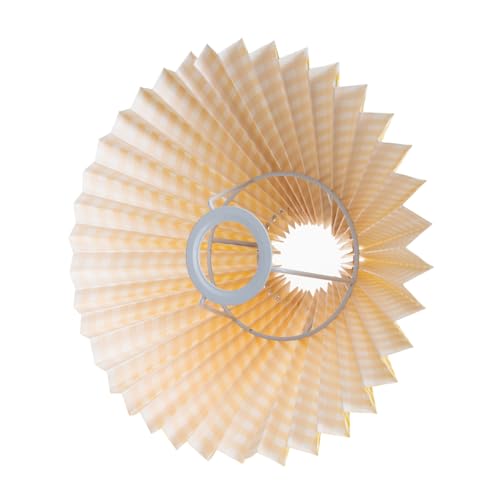 HORIALENCE Kleiner Lampenschirm Plissee für Tischlampen Robuster Lampenschirm für Schreibtisch und Nachttischlampen Elegantes Design Installieren Vielseitig Einsetzbar HORIALENCE Kleiner Lampenschirm Plissee für Tischlampen Robuster Lampenschirm für Schreibtisch und Nachttischlampen Elegantes Design Installieren Vielseitig Einsetzbar von HORIALENCE