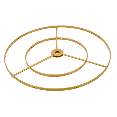 HORIALENCE Kronleuchter Lampenschirm Gestell Diy Robuste und Langlebige Lampenhalterung für Schlafzimmer Wohnzimmer von HORIALENCE