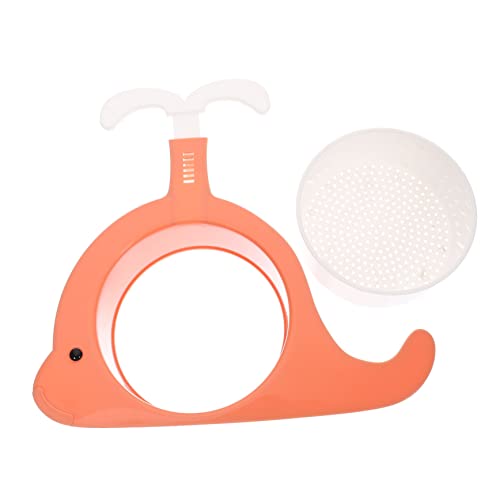 HORIALENCE Küchenabflussfilter mit Abnehmbarem Sieb Praktischer Abtropfkorb für Spüle Orange Weiß Effizient gegen Verstopfungen Installieren Dekorativ und Funktional von HORIALENCE