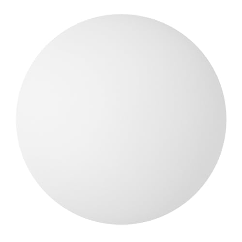 HORIALENCE Kugelglas Lampenschirm Durchmesser Opaleszent Elegantes Design für Deckenleuchten Bietet Sanfte Beleuchtung und Schützt das Licht für Stilvolle Innenräume von HORIALENCE