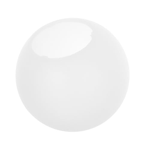 HORIALENCE Kunststoff Lampenschirm für Deckenleuchten Stehlampen Opal Kugel Schirm für Kronleuchter Durchmesser Installieren Design Einsetzbar Weiches Licht von HORIALENCE