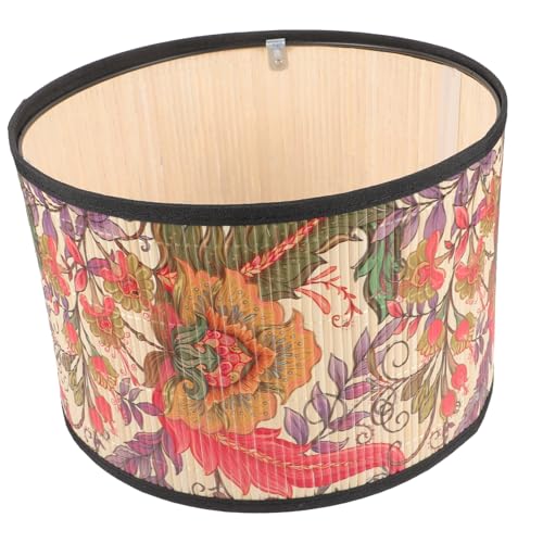 HORIALENCE Lampenschirm für Tischlampe Rustikales Design mit Blumenmuster Geeignet für Schlafzimmer Esszimmer Büro und Hotel Handgefertigt Stabil und Elegant HORIALENCE Lampenschirm für Tischlampe Rustikales Design mit Blumenmuster Geeignet für Schlafzimmer Esszimmer Büro und Hotel Handgefertigt Stabil und Elegant von HORIALENCE