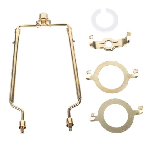 HORIALENCE Lampenschirmhalter Lampenharfe Verstellbar Nickelbeschichtet für Lampenschirm Tisch und Stehlampe Vielseitig Einsetzbar Langlebig für Haushalt Restaurant HORIALENCE Lampenschirmhalter Lampenharfe Verstellbar Nickelbeschichtet für Lampenschirm Tisch und Stehlampe Vielseitig Einsetzbar Langlebig für Haushalt Restaurant von HORIALENCE