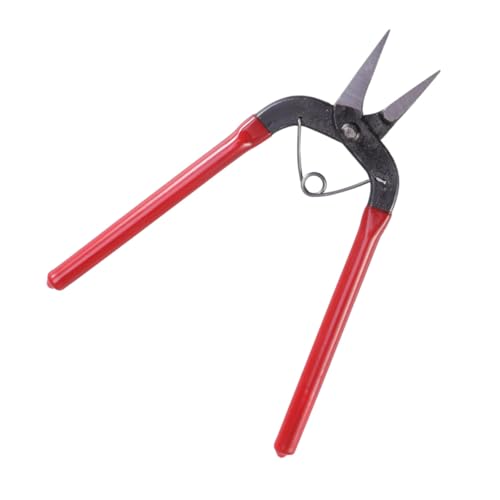 HORIALENCE Multifunktionale Haushaltszange Flachzange aus Robustem Carbonstahl mit Ergonomischem Griff für Komfortables Arbeiten zum Formen von Draht Ringen und Perlen bei Schmuckherstellung von HORIALENCE