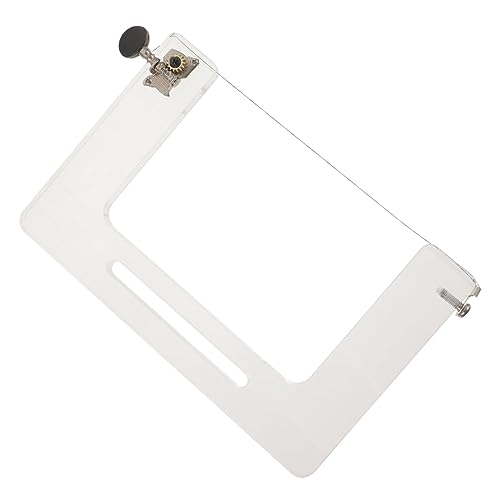 HORIALENCE Multifunktionale Seifenschneider Präziser und Wiederverwendbarer Seifen Cutter Acryl für DIY Seifenherstellung Leicht zu Reinigen für Kreative Seifenprojekte von HORIALENCE