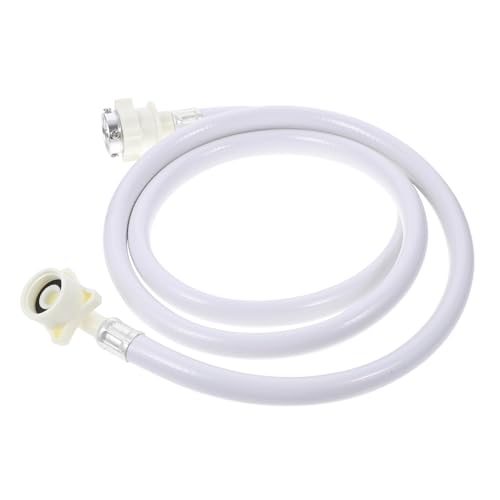 HORIALENCE PVC Waschmaschinen Zulaufschlauch Verlängerung Flexibel Druckbeständig für Küche Bad Waschraum Geeignet mit Selbstformendem für Einfache Montage von HORIALENCE