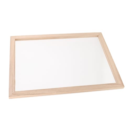 HORIALENCE Papiermaterialien handgeschöpfter Papierrahmen handwerklicher Holzrahmen Siebbausatz für die Papierherstellung Holzrahmen für die Papierherstellung Papierhandwerk Beige von HORIALENCE