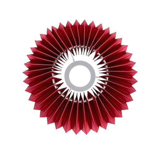 HORIALENCE Plissee Stoff Lampenschirm Weinrot Einfache Installation Weiches Licht für Tischlampe Ersatz Lampenschirm für Schlafzimmer und Wohnzimmer Langlebiges Material Kreativer HORIALENCE Plissee Stoff Lampenschirm Weinrot Einfache Installation Weiches Licht für Tischlampe Ersatz Lampenschirm für Schlafzimmer und Wohnzimmer Langlebiges Material Kreativer von HORIALENCE