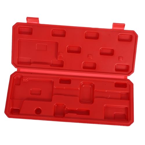 HORIALENCE Robuste Kunststoff aufbewahrungsbox für Messschieber Stoßfest und Leicht Tragbar mit Stilvollem Rot blasgeformtem Design Zuverlässiger Schutz für Präzise Messwerkzeuge im von HORIALENCE