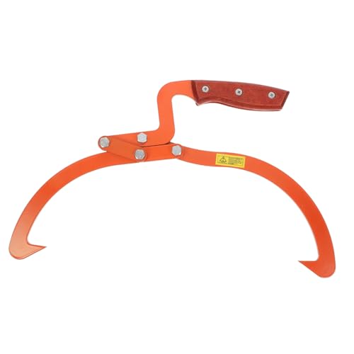HORIALENCE Robustes Holzklammer Werkzeug für Anheben von Baumstämmen Ergonomischer Holzblock Hebel mit Komfortablem Griff Tragbares Hochziehgerät für Verschiedene Holzarbeiten HORIALENCE Robustes Holzklammer Werkzeug für Anheben von Baumstämmen Ergonomischer Holzblock Hebel mit Komfortablem Griff Tragbares Hochziehgerät für Verschiedene Holzarbeiten von HORIALENCE