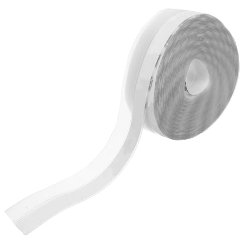 HORIALENCE Selbstklebendes Dichtungsband Transparent Silikon Tür Fenster Abdichtung Zugluftstopper Gummidichtung Flexibel Schneidbar Für Türbodendichtung Winddicht Staubschutz von HORIALENCE