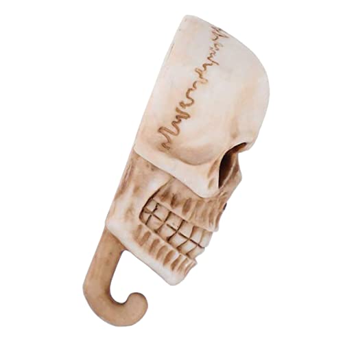 HORIALENCE Skull Hook Kreativer Wandhaken aus Hochwertigem Resin Schädel Design für Schlüssel Mäntel und Taschen Dekorative Aufbewahrung für Flur Schlafzimmer und Büro HORIALENCE Skull Hook Kreativer Wandhaken aus Hochwertigem Resin Schädel Design für Schlüssel Mäntel und Taschen Dekorative Aufbewahrung für Flur Schlafzimmer und Büro von HORIALENCE