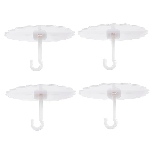 HORIALENCE Sticky Ceiling Hooks für Moskitonetz Selbstklebende Haken Weiß Langlebig und Installieren für Schlafzimmer und Camping HORIALENCE Sticky Ceiling Hooks für Moskitonetz Selbstklebende Haken Weiß Langlebig und Installieren für Schlafzimmer und Camping von HORIALENCE