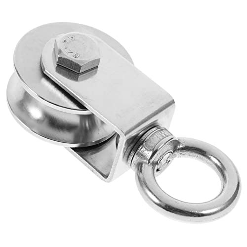 HORIALENCE U Förmige Drehrolle Hochbelastbare Seilrolle für Indoor und Outdoor Anwendungen Robuste Umlenkrolle für Drahtseile und Seilwinden Langlebig Stabil und Flexibel für Professionelle HORIALENCE U Förmige Drehrolle Hochbelastbare Seilrolle für Indoor und Outdoor Anwendungen Robuste Umlenkrolle für Drahtseile und Seilwinden Langlebig Stabil und Flexibel für Professionelle von HORIALENCE