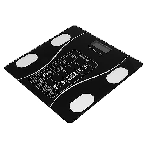 HORIALENCE USB Wiederaufladbare Körperwaage Digitale Fettwaage für Präzise Gewichtsmessung Schwarz mit Automatischer Ausschaltfunktion Langlebig und Benutzerfreundlich HORIALENCE USB Wiederaufladbare Körperwaage Digitale Fettwaage für Präzise Gewichtsmessung Schwarz mit Automatischer Ausschaltfunktion Langlebig und Benutzerfreundlich von HORIALENCE