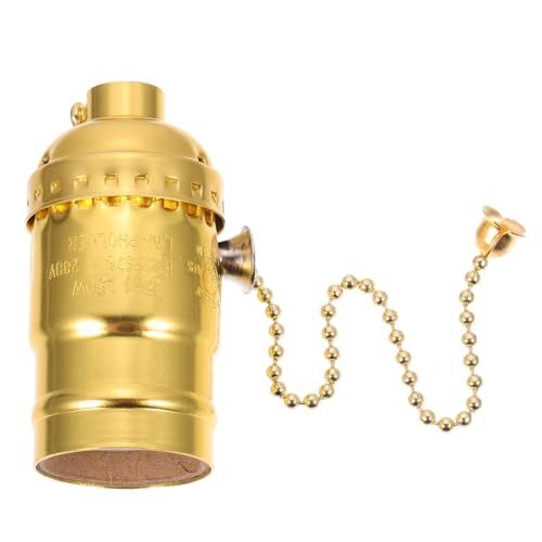 HORIALENCE Vintage Lampenfassung aus Aluminium mit Zugschalter Robuster Retro Lampenhalter für DIY Pendelleuchten Geeignet für Esszimmer Büro Restaurant und Innenbereich Einfache HORIALENCE Vintage Lampenfassung aus Aluminium mit Zugschalter Robuster Retro Lampenhalter für DIY Pendelleuchten Geeignet für Esszimmer Büro Restaurant und Innenbereich Einfache von HORIALENCE