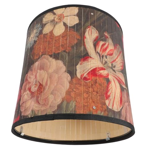 HORIALENCE Vintage Lampenschirm Pendelleuchte Hängend Robust Leicht Installierbar Für Wohnzimmer Schlafzimmer Esszimmer Büro Hotel Restaurant Dekoratives Lampencover von HORIALENCE