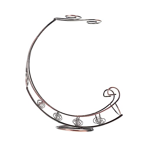 HORIALENCE Vintage Weinregal aus Kreativer Piratenschiff Design Hängender Weinglas Halter für Heimdekoration und Bar Platzsparend Robust und Multifunktional von HORIALENCE