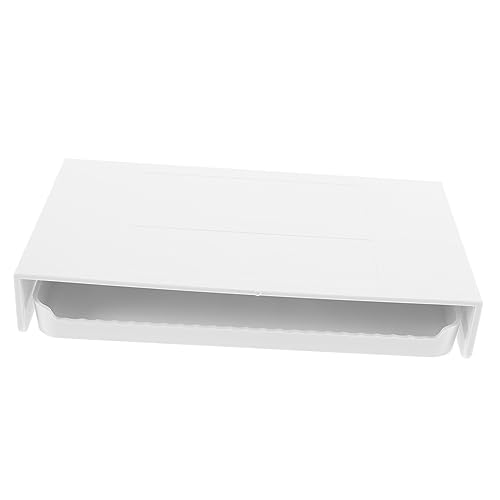 HORIALENCE Wandmontiertes Aufbewahrungsregal aus Kunststoffplatte Selbstklebender Organizer für Küche Badezimmer und Schlafzimmer Platzsparendes Design Reinem für von HORIALENCE