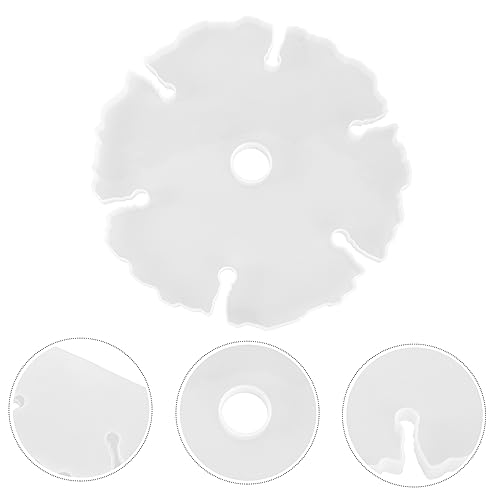 HORIALENCE Weinglashalter Silikonform Diy Weinregal Gießform für Unregelmäßige Serviertabletts Flexible Epoxidharz Mould für Kreative Projekte und Dekorative Untersetzer von HORIALENCE