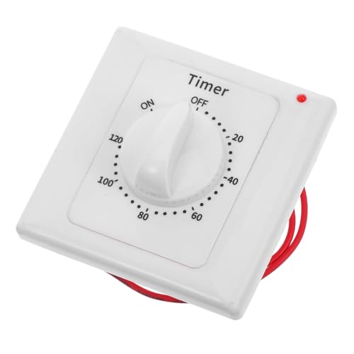 HORIALENCE Zeitschaltuhr für Innenräume Mechanischer Timer mit Minuten Countdown Funktion für Elektrische Steckdosen Robuste Konstruktion Energieeffizient und Benutzerfreundlich HORIALENCE Zeitschaltuhr für Innenräume Mechanischer Timer mit Minuten Countdown Funktion für Elektrische Steckdosen Robuste Konstruktion Energieeffizient und Benutzerfreundlich von HORIALENCE