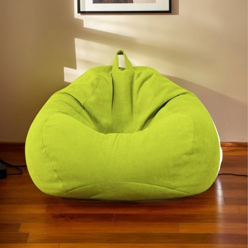 HORLSKI Sitzsackhülle Birnenform Aus Wasserbeständigem Polyester Schlafzimmerstühle Für Erwachsene Sitzsackstühle Für Wohnzimmermöbel Ohne Füllung Und Ohne Futter,C,70 * 80cm von HORLSKI
