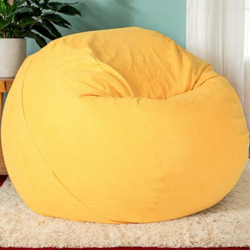 HORLSKI Wasserbeständig Großer Sitzsackstuhl Für Den Innen- Und Außenbereich Sitzsackbezüge Für Erwachsene Lounge Oder Gaming Stuhl Aus Polyester in Birnenform,A,90 * 55cm HORLSKI Wasserbeständig Großer Sitzsackstuhl Für Den Innen- Und Außenbereich Sitzsackbezüge Für Erwachsene Lounge Oder Gaming Stuhl Aus Polyester in Birnenform,A,90 * 55cm von HORLSKI