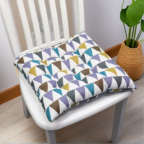 Verdickt Stuhlkissen Für Esszimmerstühle Terrasse 40 X 40 Sitzkissen Wohnzimmer Quadratisch Sitzpolster Für Den Innenbereich Mit Bändern Garten Polyester,P,Set of 4 Verdickt Stuhlkissen Für Esszimmerstühle Terrasse 40 X 40 Sitzkissen Wohnzimmer Quadratisch Sitzpolster Für Den Innenbereich Mit Bändern Garten Polyester,P,Set of 4 von HORLSKI