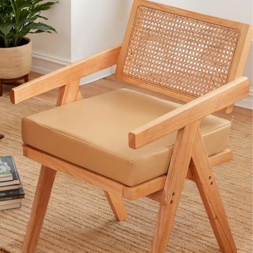 Wasserdicht Verdicktes Stuhlkissen Polyester 50X50x8 Küchenstuhl Kissen Quadratisch rutschfeste Sitzpolster Für Esszimmerstühle Garten Wohnzimmer Terrasse,D,Set of 1 Wasserdicht Verdicktes Stuhlkissen Polyester 50X50x8 Küchenstuhl Kissen Quadratisch rutschfeste Sitzpolster Für Esszimmerstühle Garten Wohnzimmer Terrasse,D,Set of 1 von HORLSKI