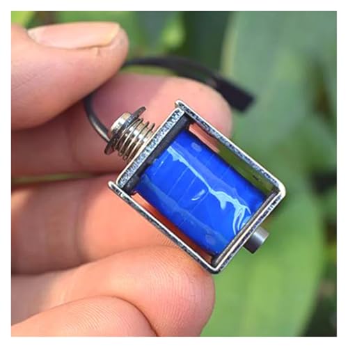 DC 6V-12V 9V Frame Type Miniature Electromagnet 0520B Through Type Push-pull Type Solenoid Stroke 3MM HOROJDTH DC 6V-12V 9V Frame Type Miniature Electromagnet 0520B Through Type Push-pull Type Solenoid Stroke 3MM HOROJDTH von HOROJDTH