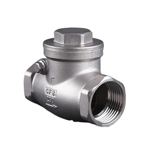 DN32 1-1/4" Female Thread 304 Stainless Steel Swing Check Valve Non-return One way Valve HOROJDTH DN32 1-1/4" Female Thread 304 Stainless Steel Swing Check Valve Non-return One way Valve HOROJDTH von HOROJDTH