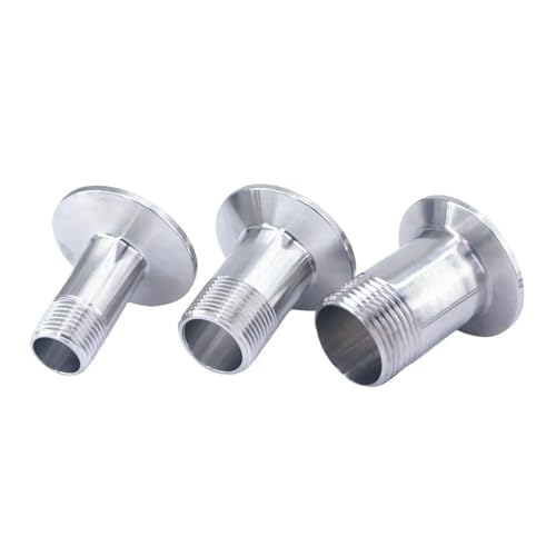 HOROJDTH 1PC 3/4" NPT Male x Ferrule O/D 50.5mm Tri Clamp 304 Stainless Steel Fitting Home Brew Beer HOROJDTH 1PC 3/4" NPT Male x Ferrule O/D 50.5mm Tri Clamp 304 Stainless Steel Fitting Home Brew Beer von HOROJDTH
