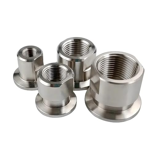 HOROJDTH 1pc KF25 to M20*1.5 Metric Female Thread 304 Stainless Steel KF Vacuum Pipe Fitting HOROJDTH 1pc KF25 to M20*1.5 Metric Female Thread 304 Stainless Steel KF Vacuum Pipe Fitting von HOROJDTH