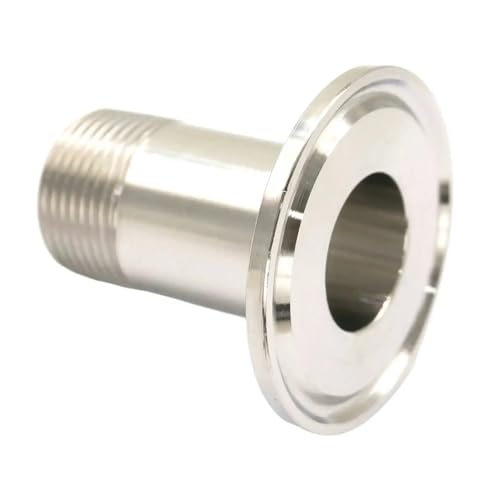 HOROJDTH 3/8" BSPT Male x K50.5mm(1.5 inch TC) 304 Stainless Pipe Ferrule Fitting Adapter von HOROJDTH