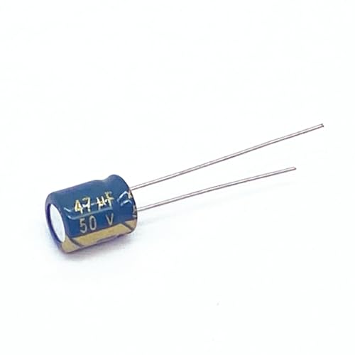 HOROJDTH 50pcs Aluminum electrolytic Capacitor 47uF 50V 6 * 7MM 105C Electrolytic Capacitor HOROJDTH 50pcs Aluminum electrolytic Capacitor 47uF 50V 6 * 7MM 105C Electrolytic Capacitor von HOROJDTH