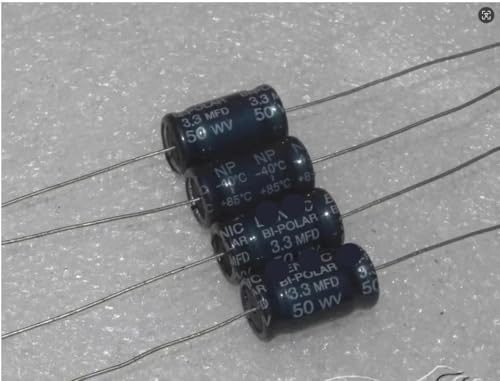 HOROJDTH 5pcs car Divider electrodeless electrolytic Capacitor 50V4.7UF 4.7MFD von HOROJDTH