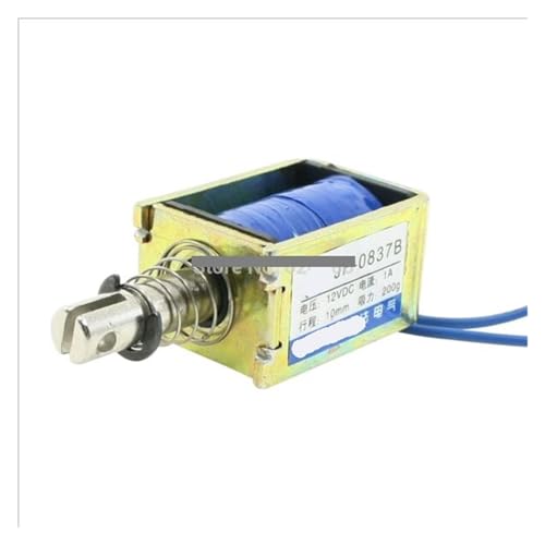 JF-0837B DC 12V 1A Pull Push Type Open Frame Solenoid Electromagnet 10mm Stroke 2N 0.2Kg 200g 0.4LB Force taschenkette JF-0837B DC 12V 1A Pull Push Type Open Frame Solenoid Electromagnet 10mm Stroke 2N 0.2Kg 200g 0.4LB Force taschenkette von HOROJDTH