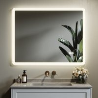 Badspiegel 70x90 cm Antibeschlag Badezimmerspiegel mit 3 Lichtfarben Helligkeit Einstellbar Memory-Funktion HOROW Badspiegel 70x90 cm Antibeschlag Badezimmerspiegel mit 3 Lichtfarben Helligkeit Einstellbar Memory-Funktion HOROW von HOROW